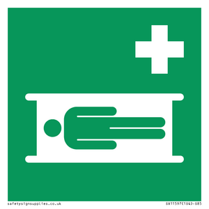 E013 safe condition stretcher